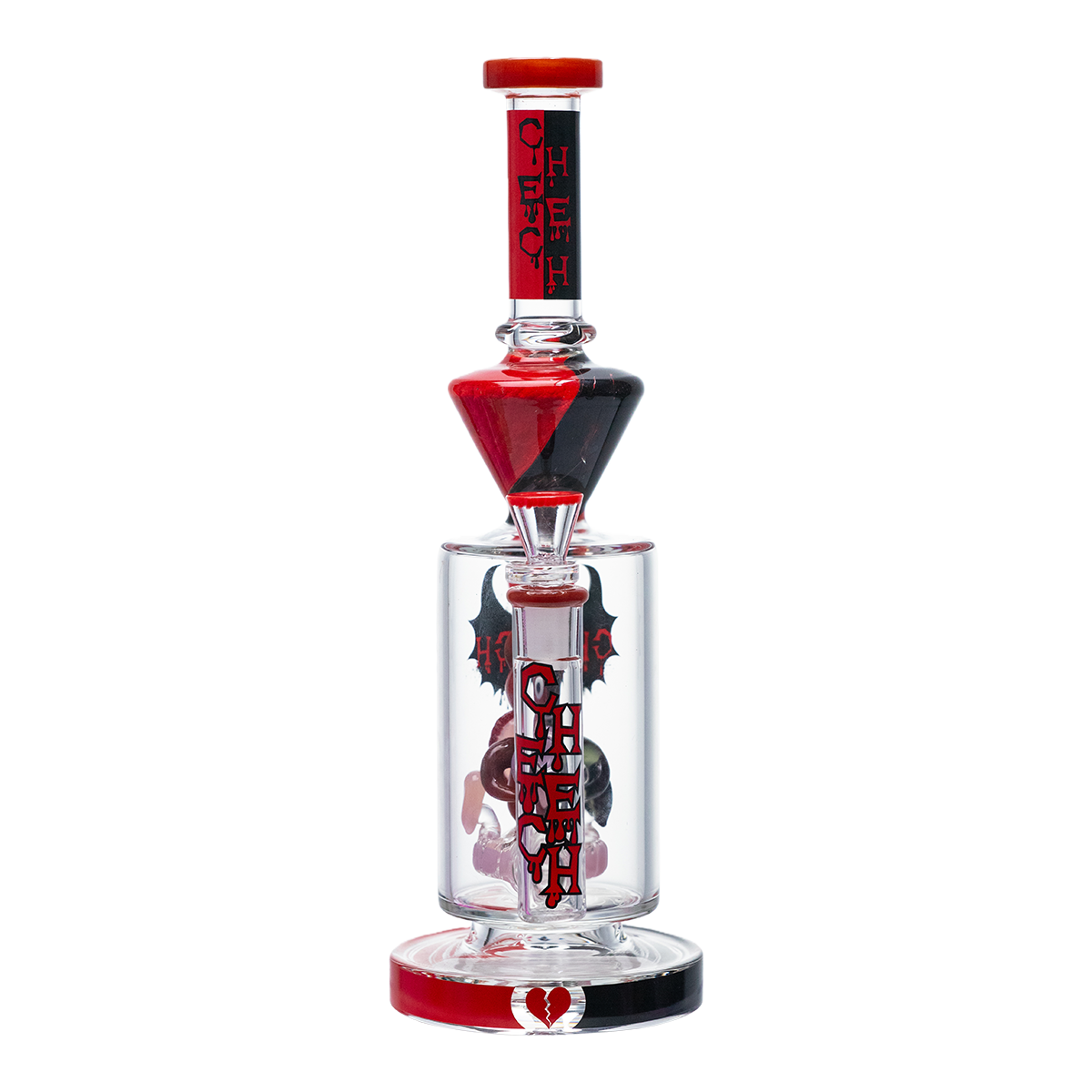 Evil Cupid Glass Water Pipe