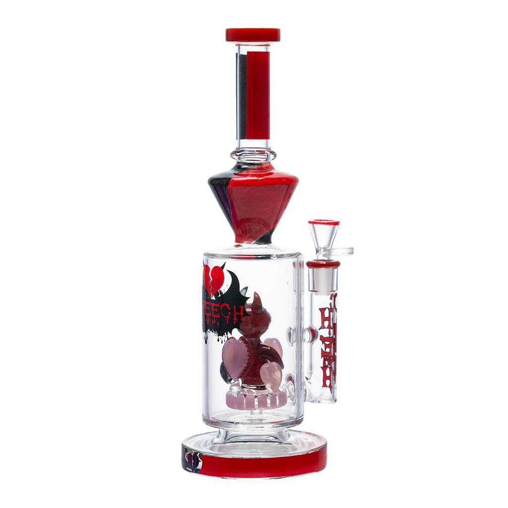 Evil Cupid Glass Water Pipe