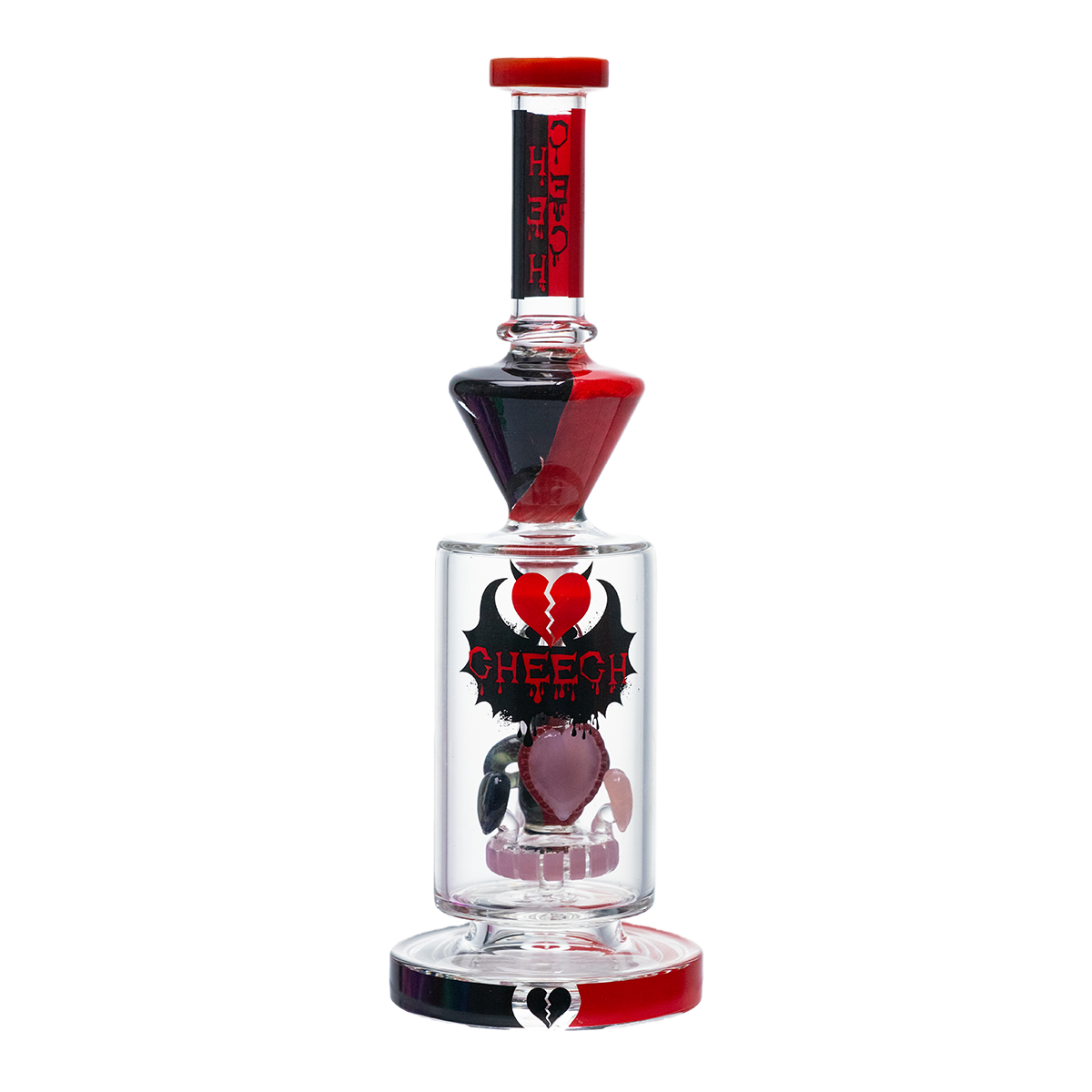 Evil Cupid Glass Water Pipe