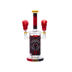 Heavy Hitter Boxing-Themed Glass Waterpipe