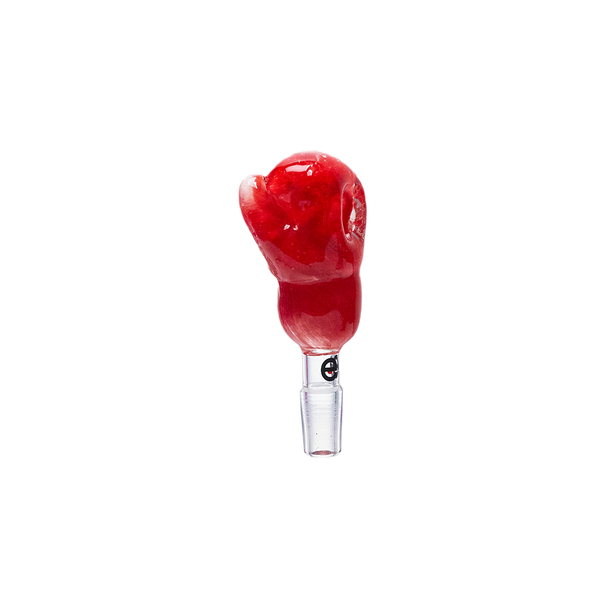 Heavy Hitter Boxing-Themed Glass Waterpipe
