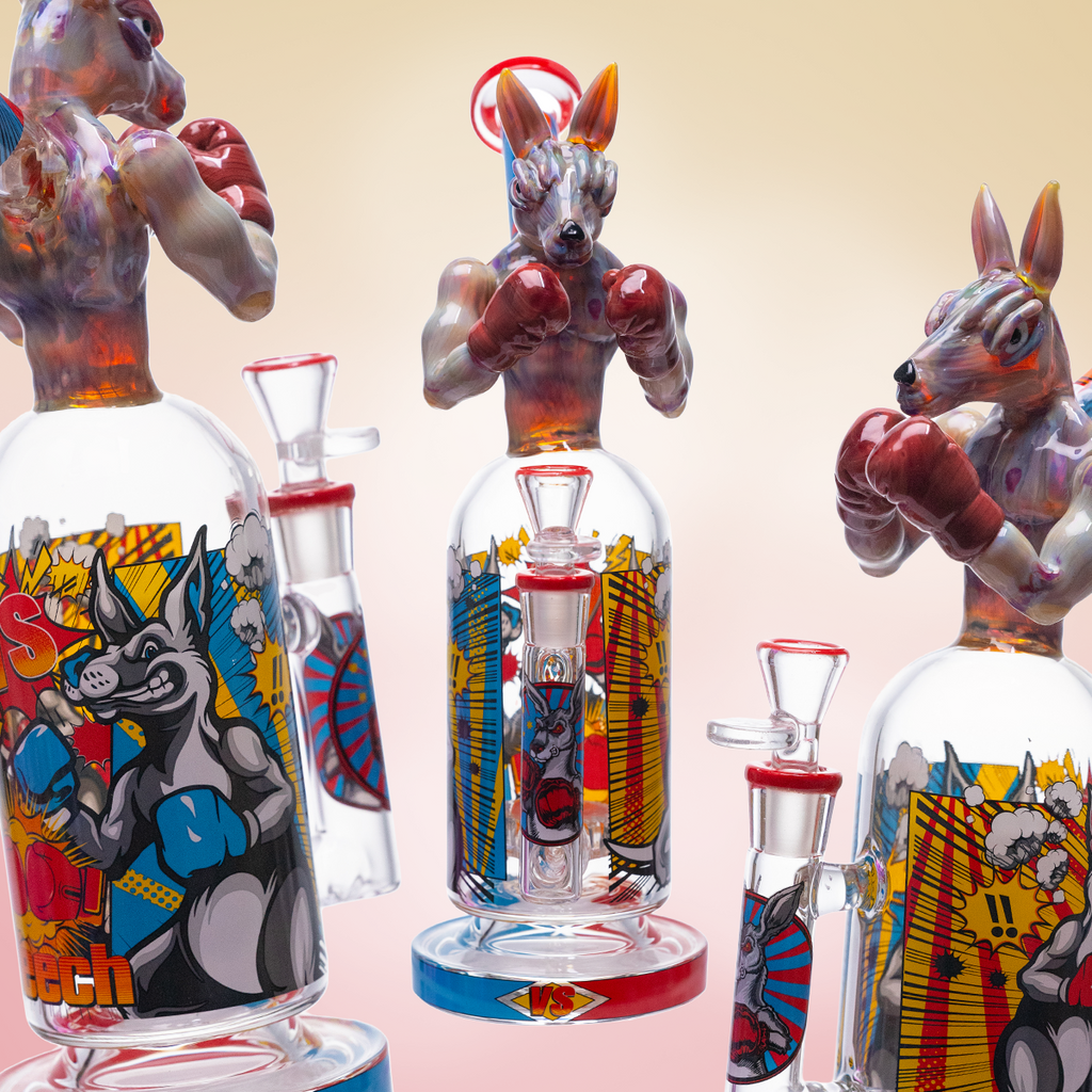 Kangaroo Boxer Knockout Glass Rig