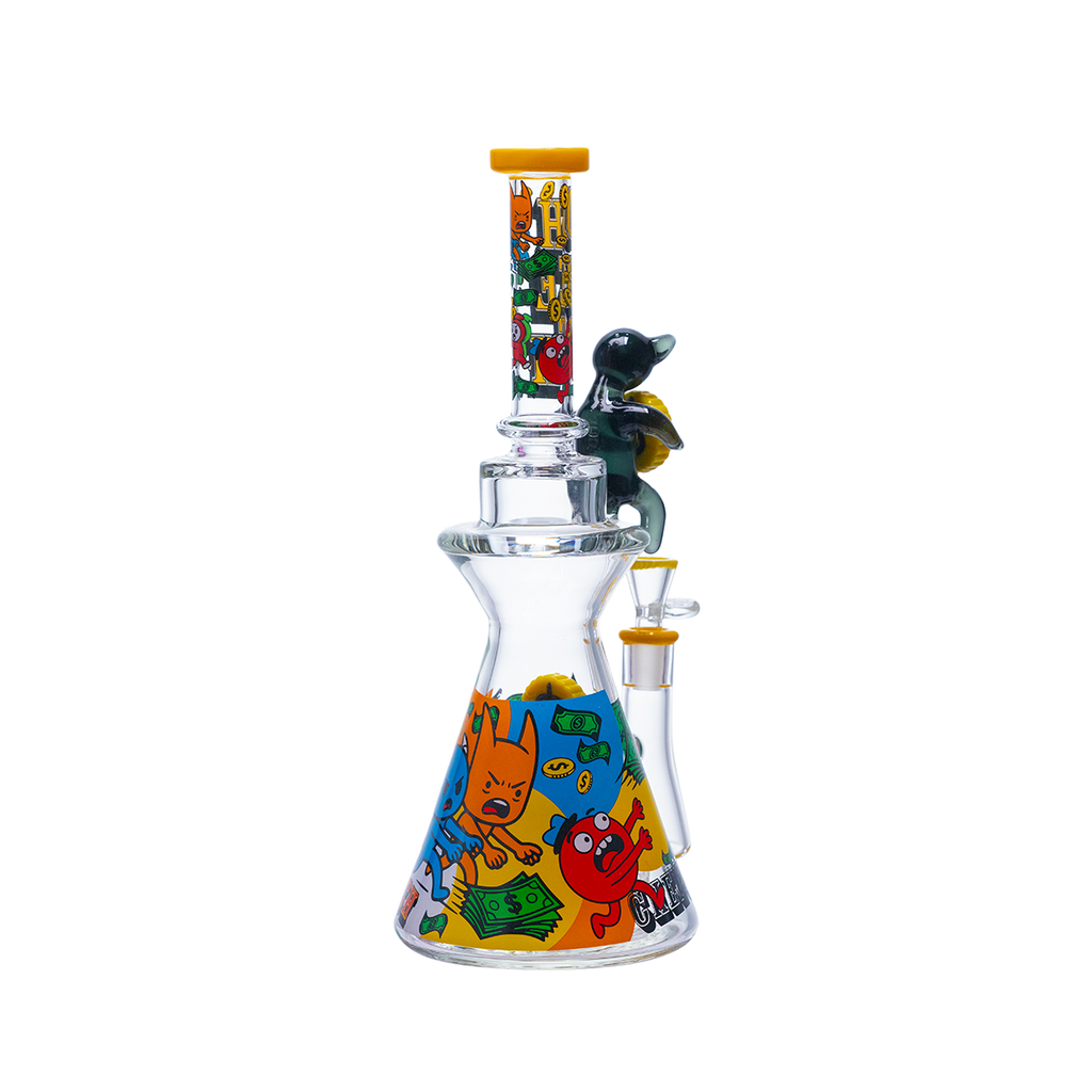 Money Bags Hustler Glass Rig