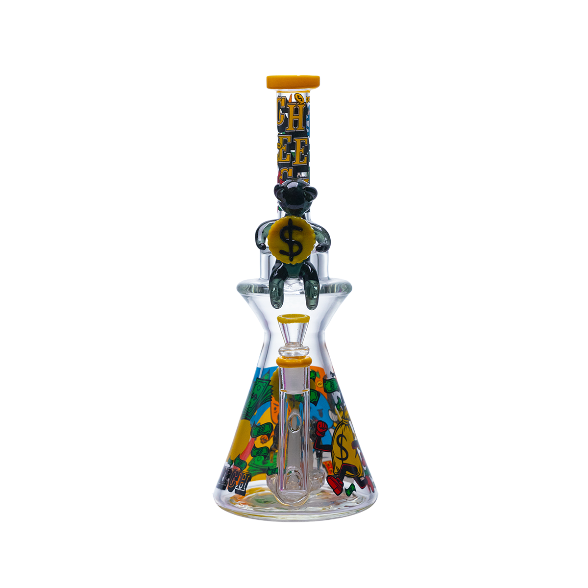 Money Bags Hustler Glass Rig