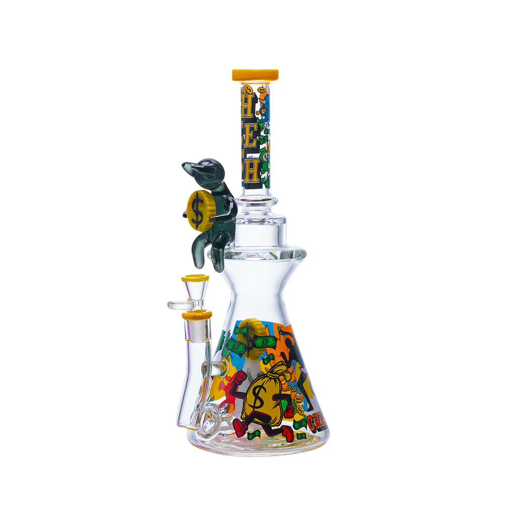 Money Bags Hustler Glass Rig
