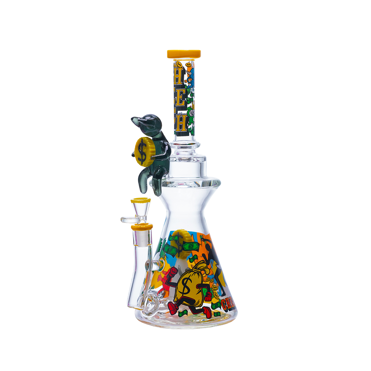 Money Bags Hustler Glass Rig
