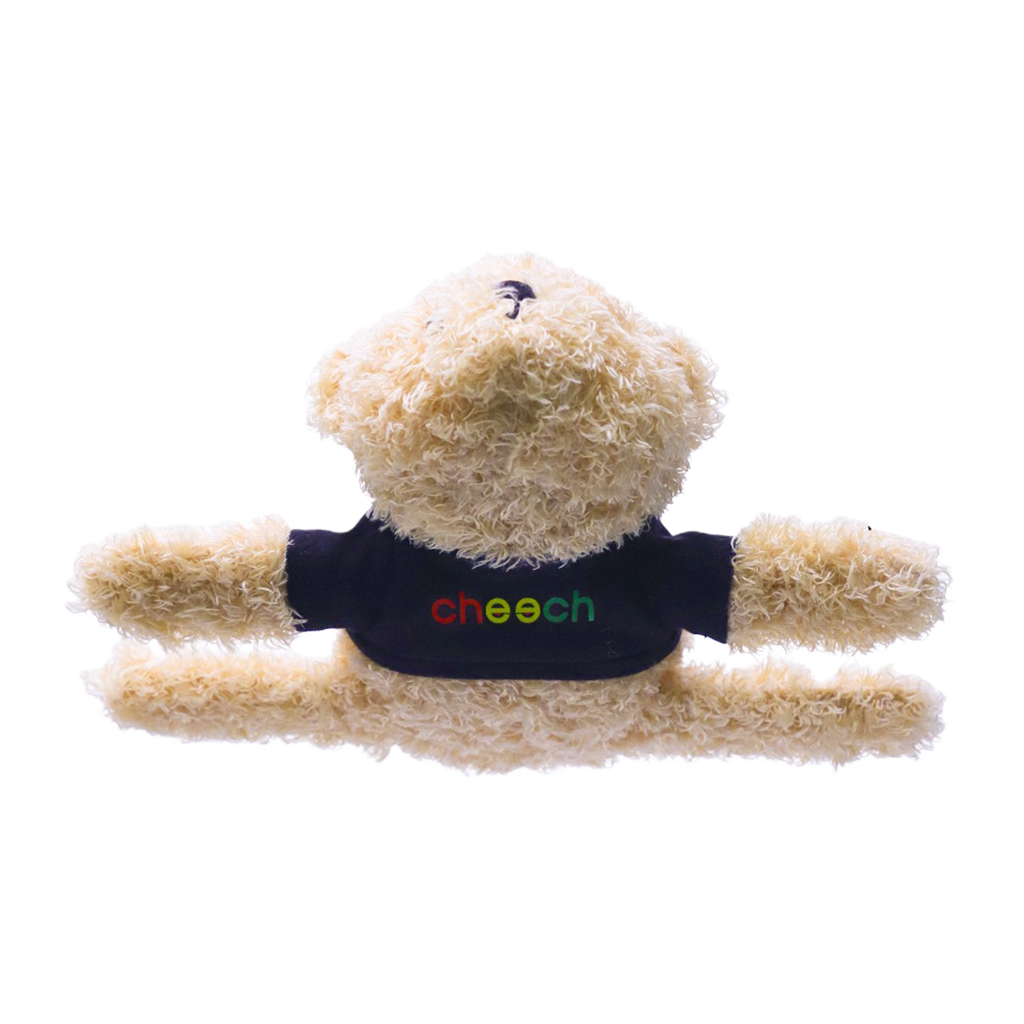 Cuddly bear pouch that hugs accessories