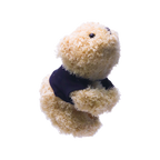 Cuddly bear pouch that hugs accessories
