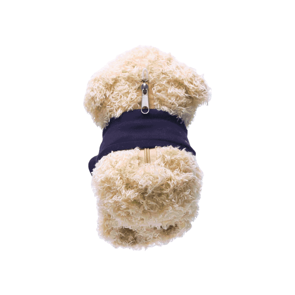 Cuddly bear pouch that hugs accessories