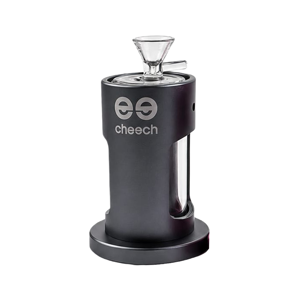 Sleek Metal Glass Bubbler