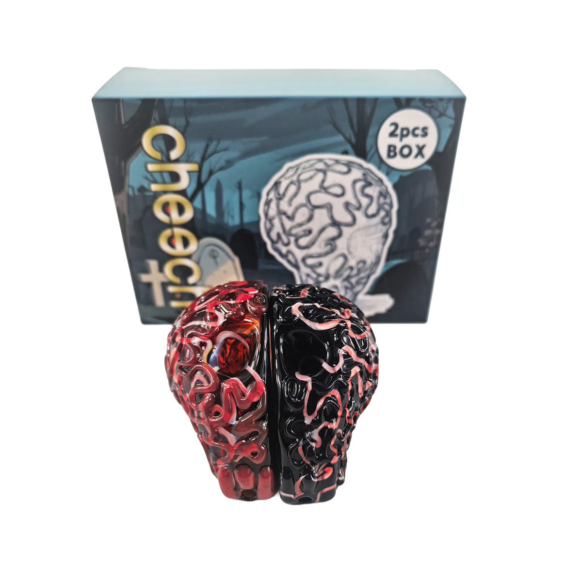 Brain Freeze, but make it smoky. Set of 2