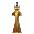 Gemini Hookah - Golden