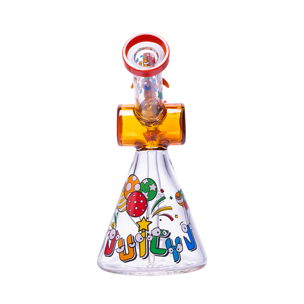BIRD RUNS A GLASS SPACESHIP