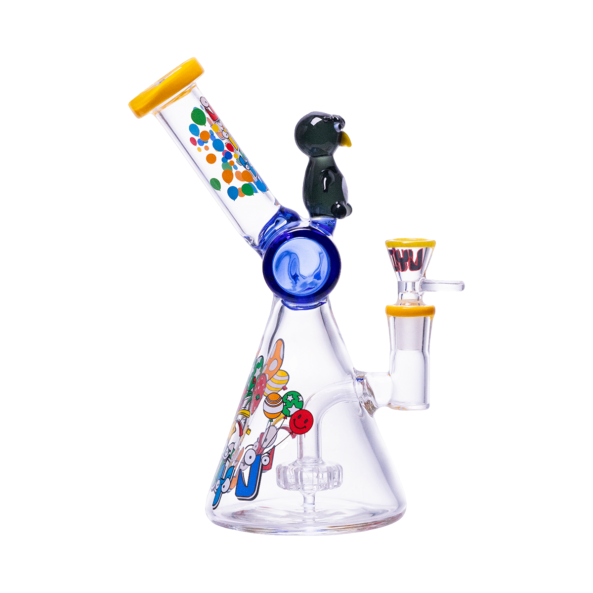 PARTY PENGUIN RIG LIVING BEST LIFE - BLUE