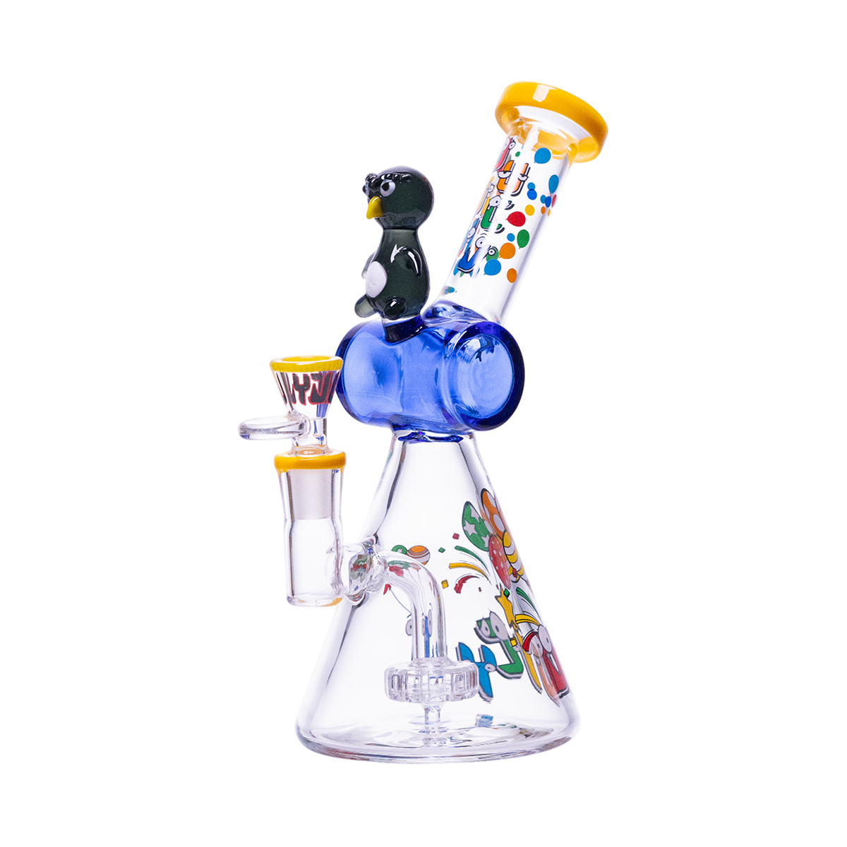 PARTY PENGUIN RIG LIVING BEST LIFE - BLUE