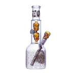 Golden Skull Stacked Beaker