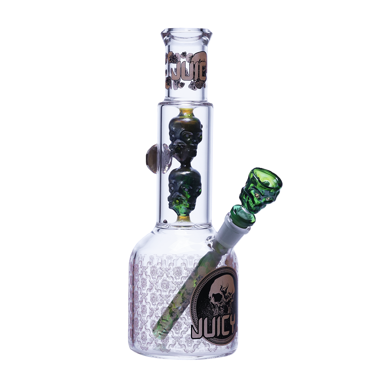 Golden Skull Stacked Beaker
