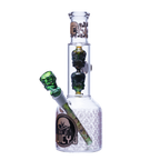 Golden Skull Stacked Beaker