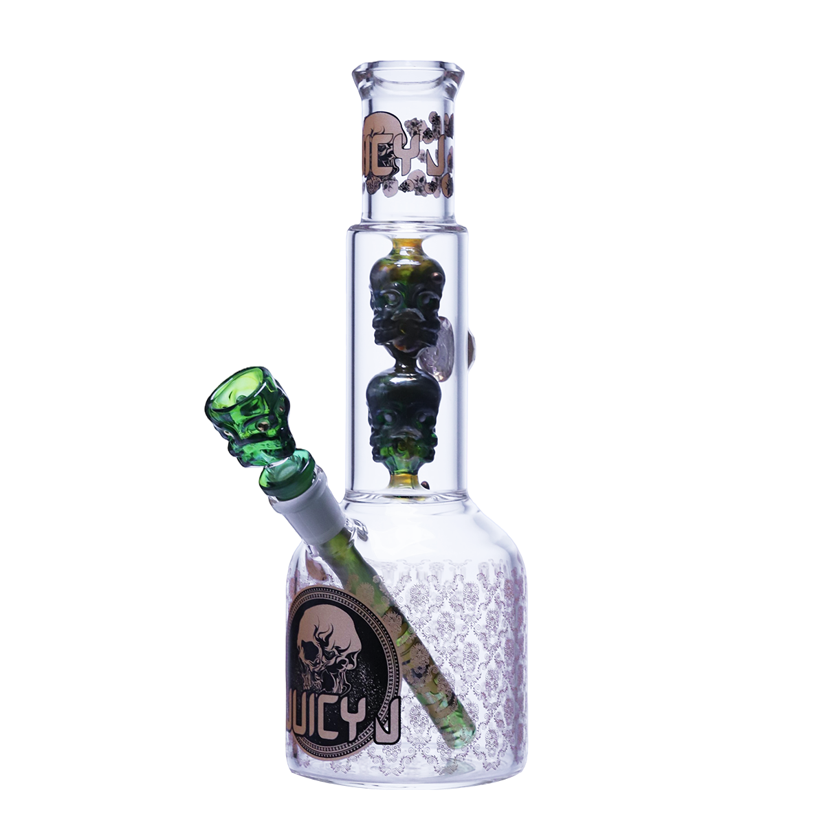 Golden Skull Stacked Beaker