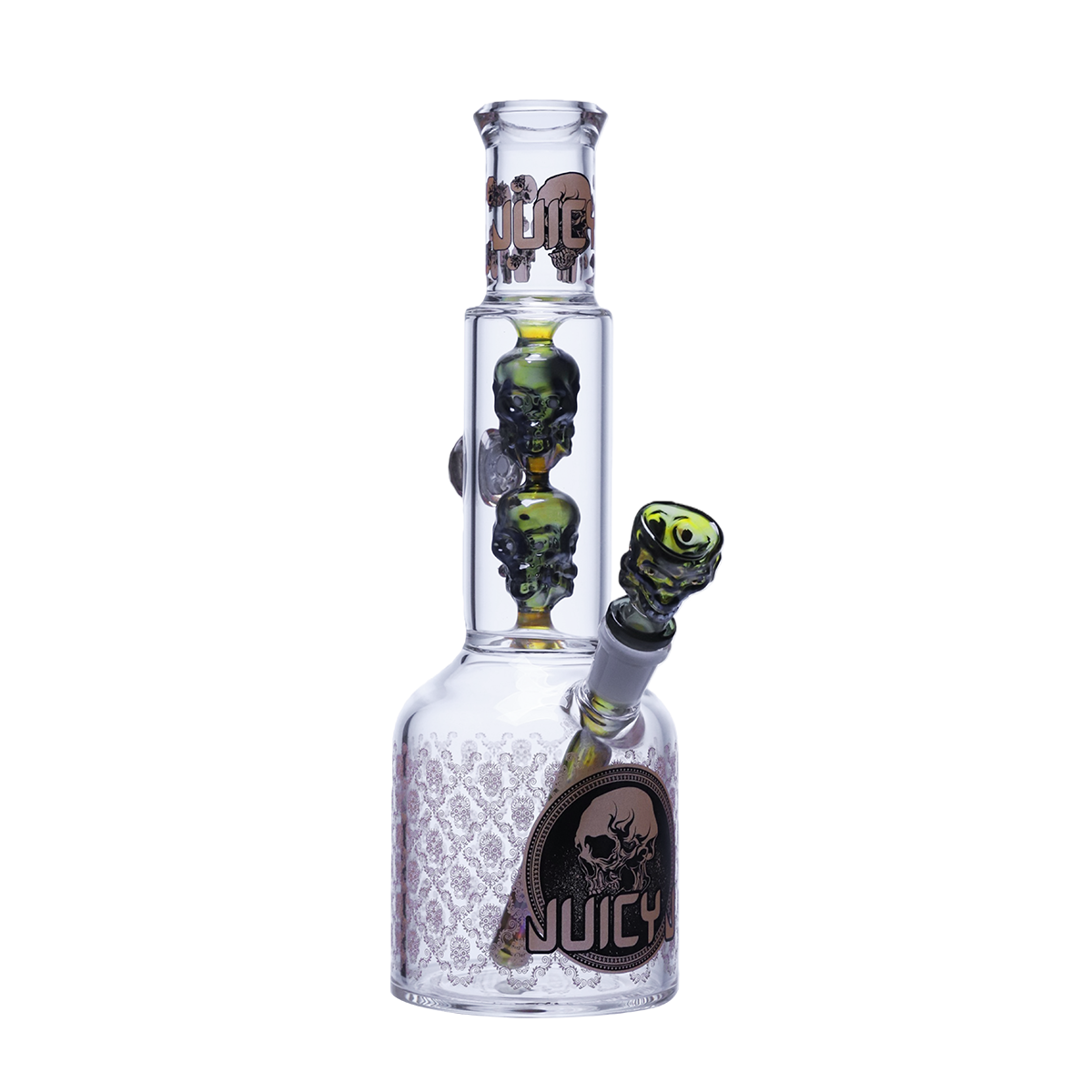 Golden Skull Stacked Beaker