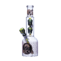 Golden Skull Stacked Beaker