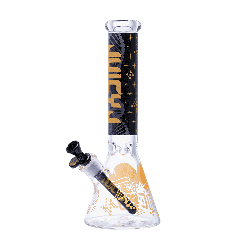 Golden beaker, trippy vibes only