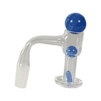 Colorful marble-set quartz bangers