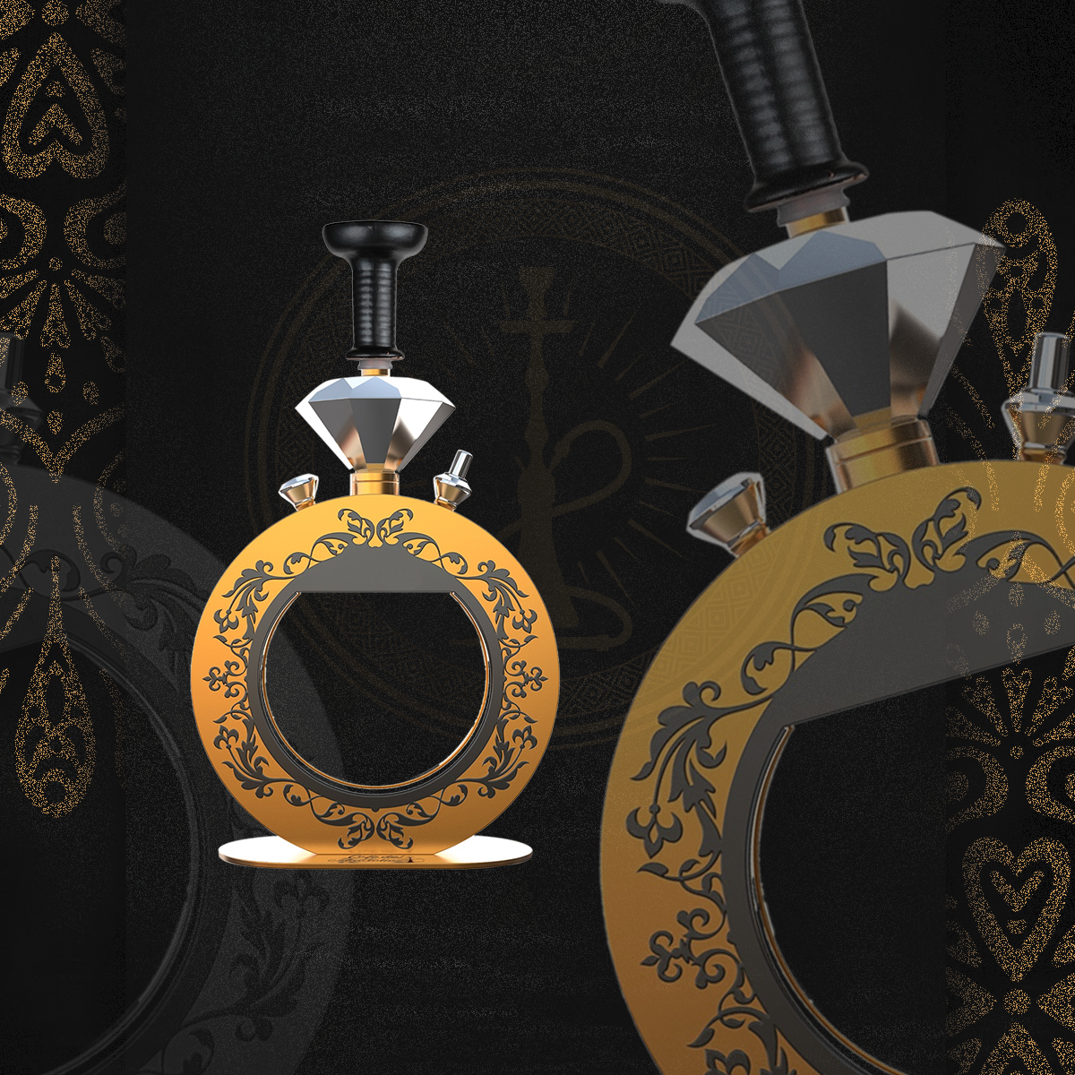 TIFFANY RING HOOKAH