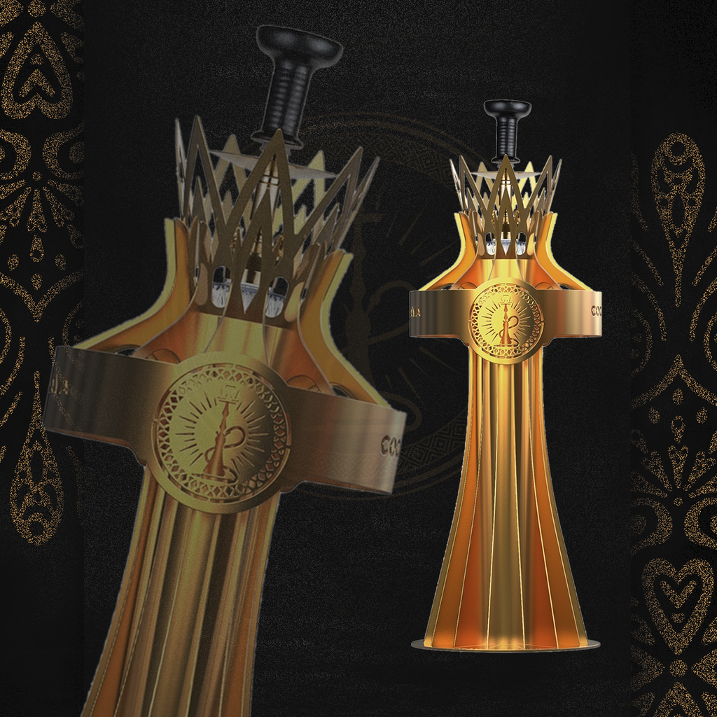 Gemini Hookah - Golden